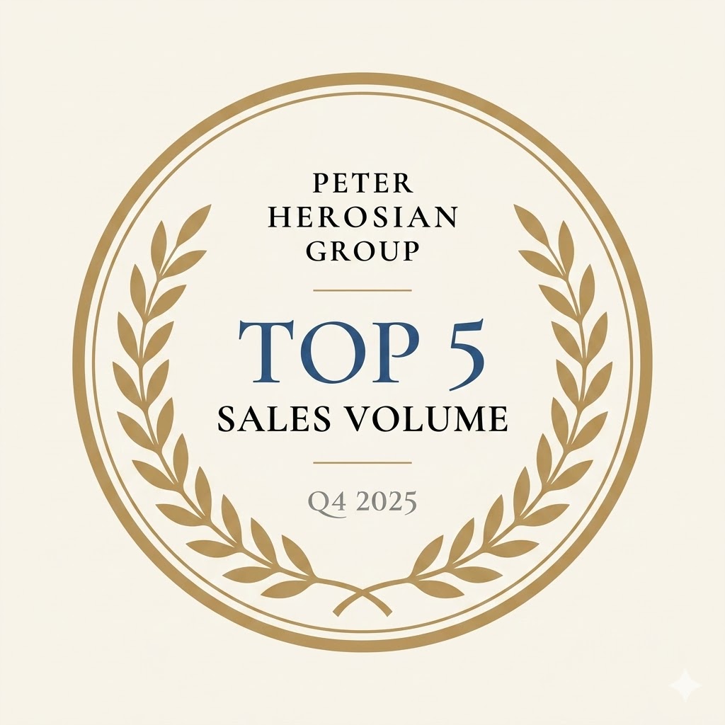 Top 5 Sales Volume, Peter Herosian Group