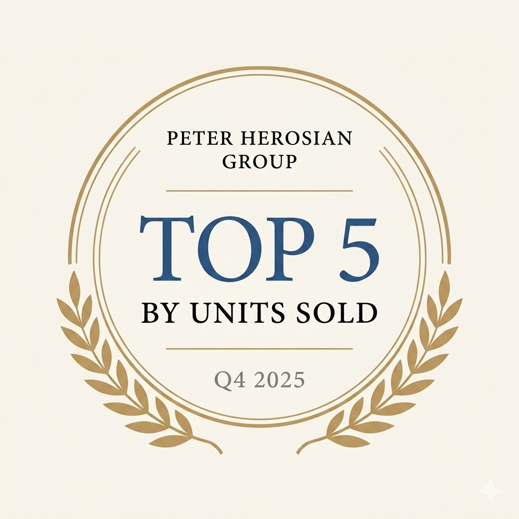 Top 5 by Units Sold, Peter Herosian Group